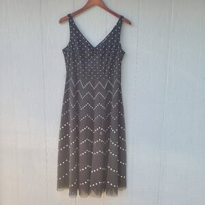 bcbg asymmetrical polka dots dress ASYMMETRICAL WRAP LONG DRESS in blue and white polka dots – Marcia Wear